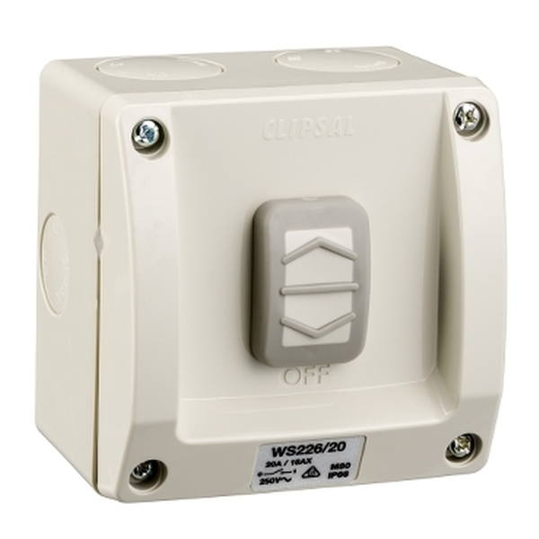 Ws226 WS226/20-RG - Clipsal