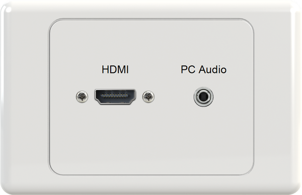 HDMI 3.5mm Wall Plate