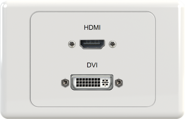 HDMI DVI Wall Plate