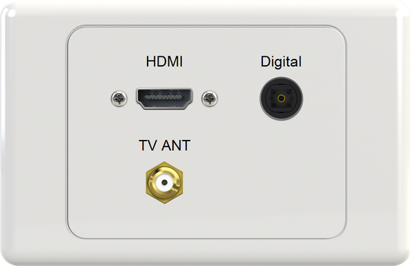 HDMI DIG FTYPE Wall Plate