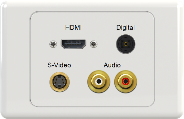 HDMI DIG SVIDEO WR Wall Plate