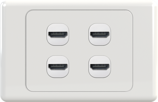 HDMIG4 HDMIG4 HDMIG4 HDMIG4 Wall Plate