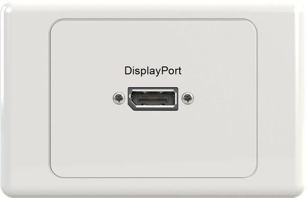 DisplayPort Wall Plate