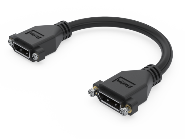 Panel Mount DisplayPort Cable