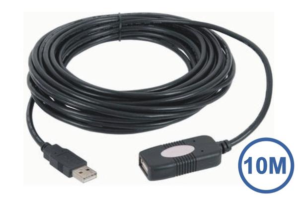 10m USB Booster Cable - USB-A Male to USB Female