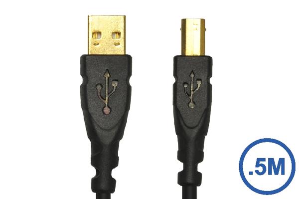 50cm USB Cable - USB-A Male to USB-B Male