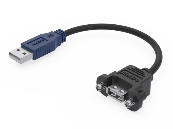 Panel Mount USB Cable