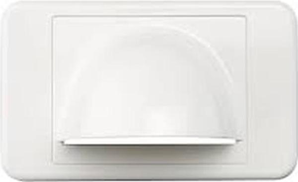 White Bullnose Wall Plate