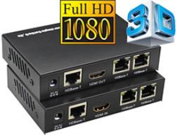 HDMI Extender over Cat5 HDBaseT up to 100m